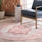 Nuloom Harriet Vintage Medallion Fringe Area Rug 5ft KHMC04D-R505 - alternate 1